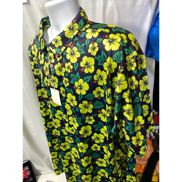 NWT Joseph Elliott USA Golf Shirt Size XXL Rapid Dry Bright Colors Lightweight - Picture 7 of 8